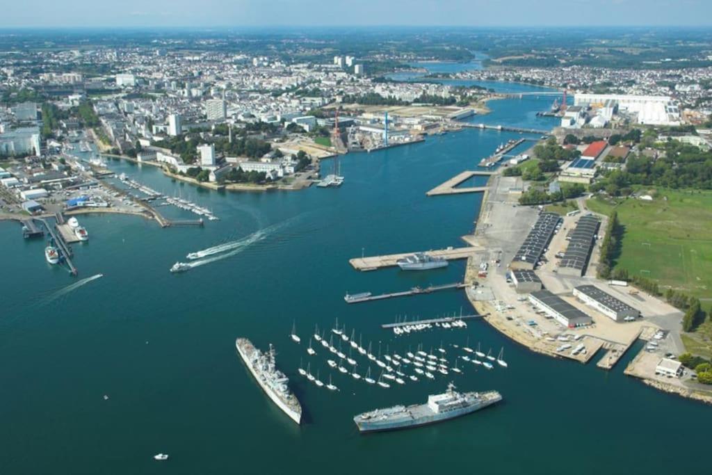 Joli T2 En Centre-Ville Lorient Avec Balcon Cosy Exterior photo